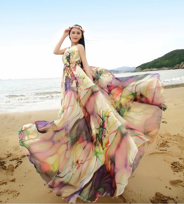 Lightweight beach dresses sales