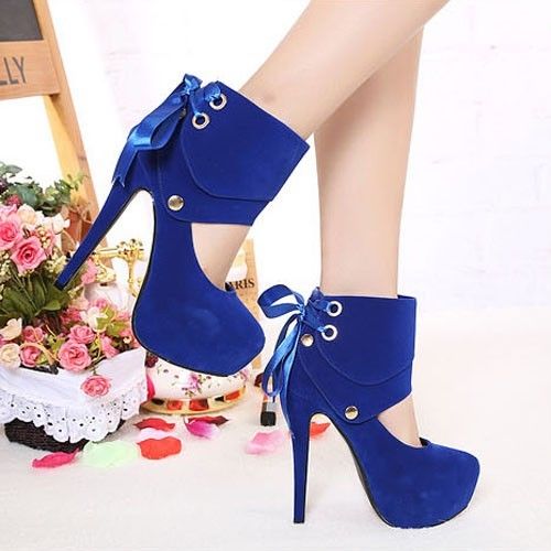 Sexy Women Platform Pump 2 Way Stiletto High Heels Ball Party Shoes on